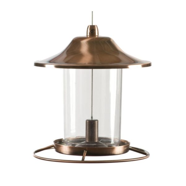 Perky-Pet Copper Panorama Bird Feeder