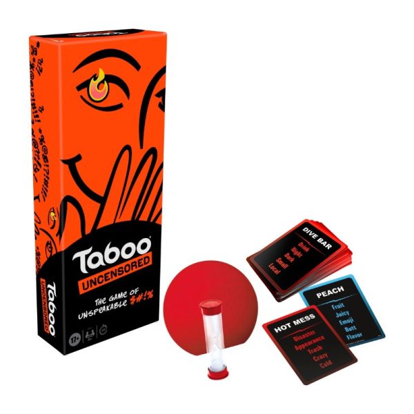 Hasbro Gaming Taboo Uncensored Party Game